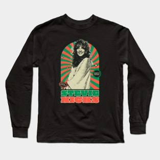 Stevie Nicks Smile - LIMITED EDITION VINTAGE RETRO STYLE - POPART Long Sleeve T-Shirt
